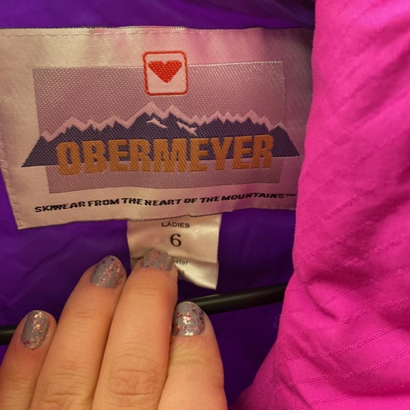 Vintage over meter trisect ski jacket ladies size 6 - Picture 4 of 9